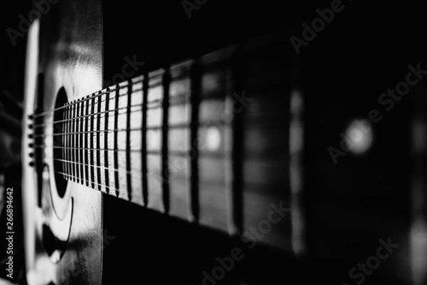 Obraz background with a guitar