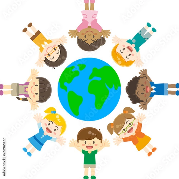 Fototapeta 世界の子供達