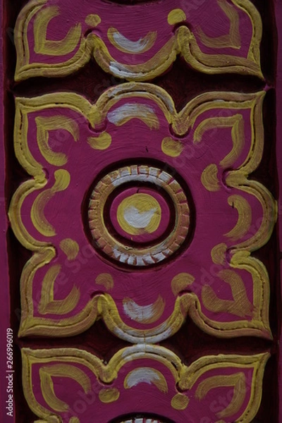 Fototapeta Pink pattern