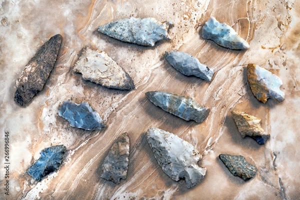 Obraz American Indian Arrowheads.