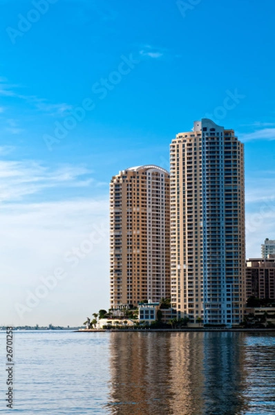 Fototapeta Miami Brickell Key Condo