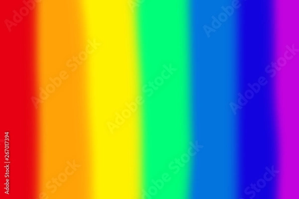 Fototapeta 虹の７色のカラフル背景　rainbow color background texture