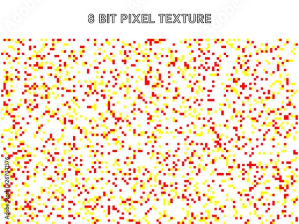 Obraz 8-Bit Pixel Texture Vector