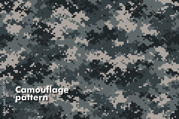 Obraz Camouflage Seamless Pattern