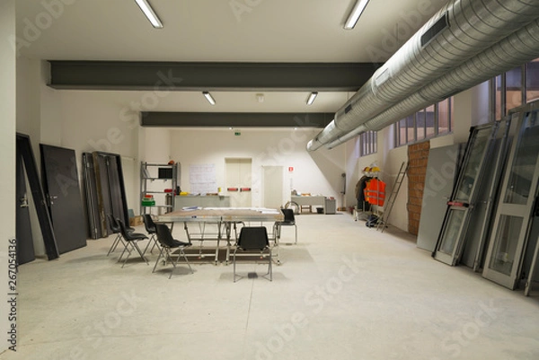 Obraz ufficio di cantiere