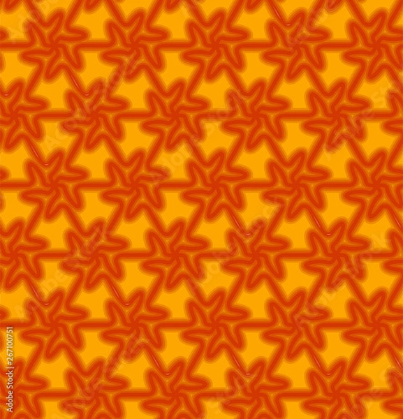 Fototapeta Polygons background. Hexagons, figures ornament. Simple shapes wallpaper. Mosaics motif. Geometrical backdrop. Digital paper, web designing, textile print. Seamless pattern.