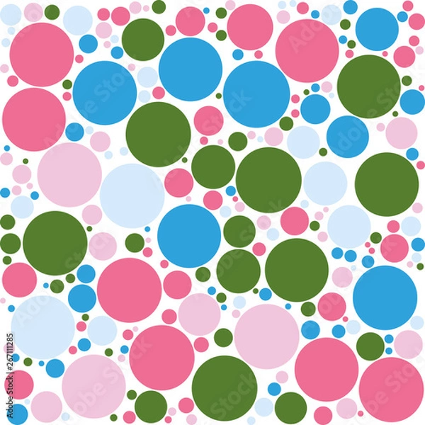 Obraz Abstract Colorful Dots Background Design