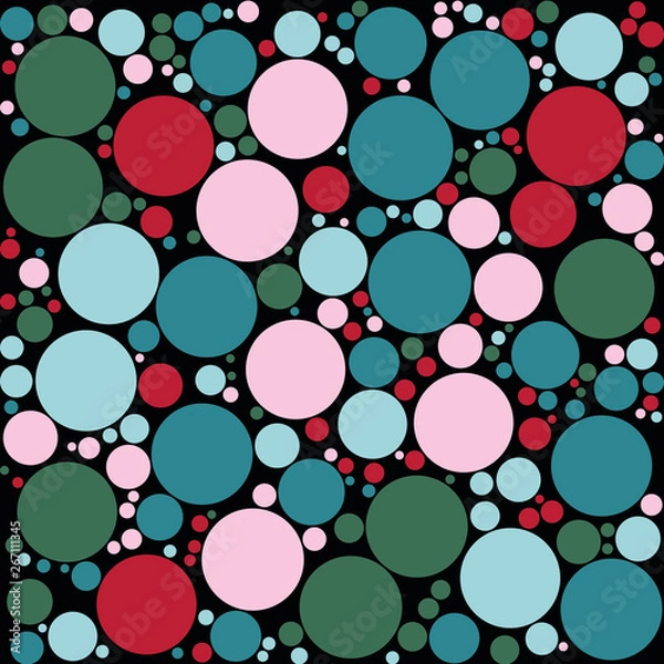 Obraz Abstract Colorful Dots Background Design