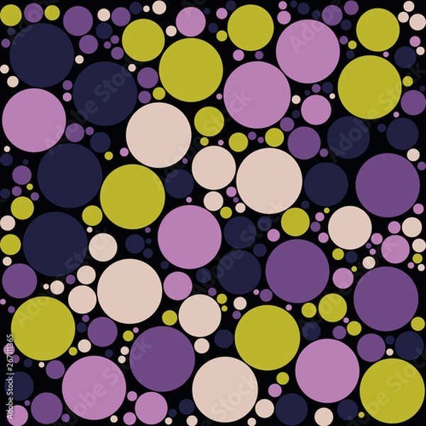 Obraz Abstract Colorful Dots Background Design