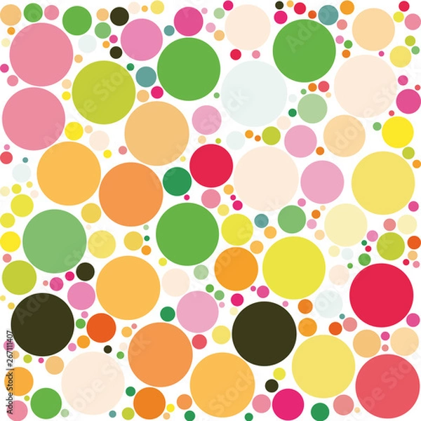Obraz Abstract Colorful Dots Background Design