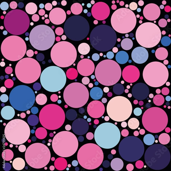 Obraz Abstract Colorful Dots Background Design