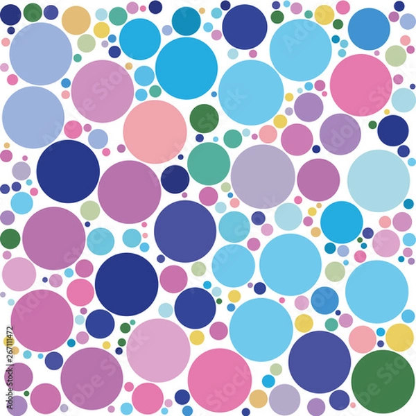 Obraz Abstract Colorful Dots Background Design