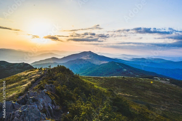 Obraz Panorama Bieszczad 