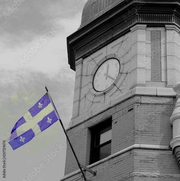 Obraz horloge québec