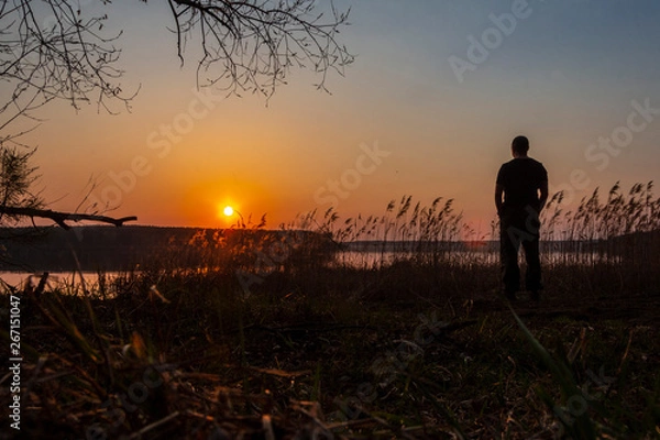 Obraz look at the sunset