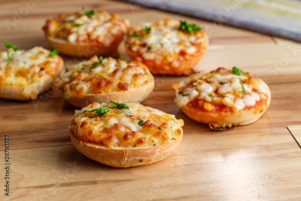 Obraz American Pizza Bagels