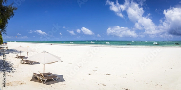 Fototapeta Amazing Diani beach seascape, Kenya