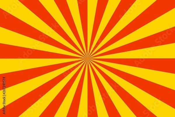 Fototapeta retro background with rays