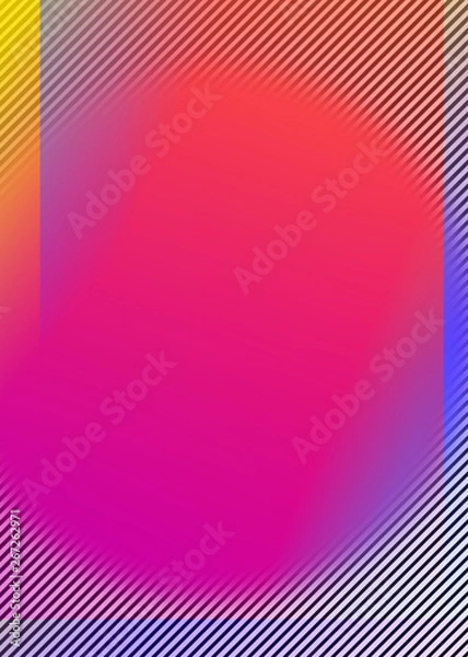 Obraz Abstract eye catching blurred color gradient background. Extra large design element.