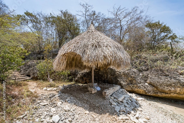 Obraz Views around the Caribbean Island of Curacao