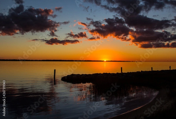 Fototapeta Morehead City Sunset