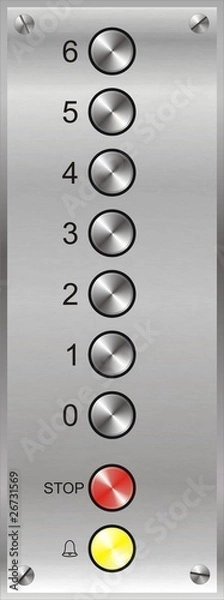 Obraz Elevator buttons