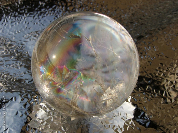 Obraz rainbow crystal ball