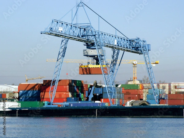 Obraz Port śródlądowy