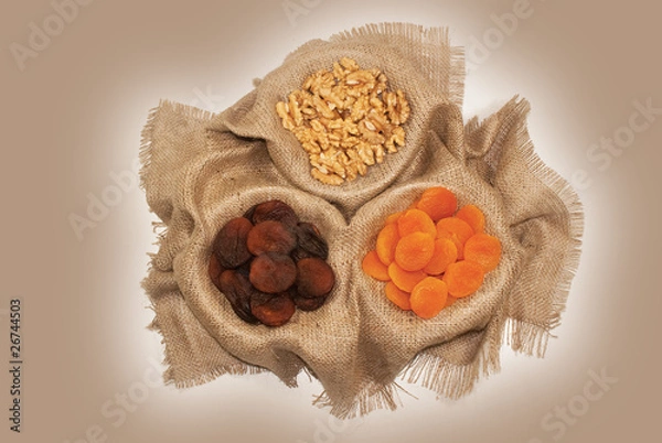 Obraz günkurusu,kayısı,ceviz