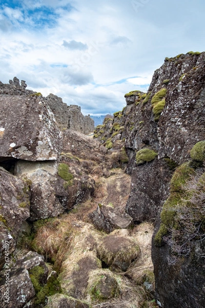 Obraz rocks in mountains