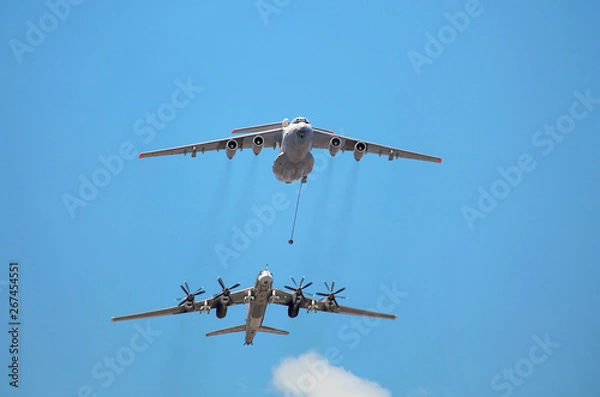 Obraz Refueling operation by the Air Force