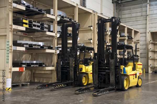 Fototapeta Two high-lifts