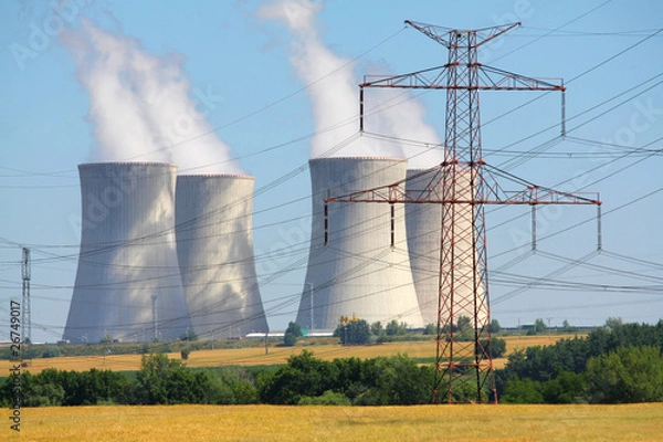 Obraz Elektrownia jądrowa
