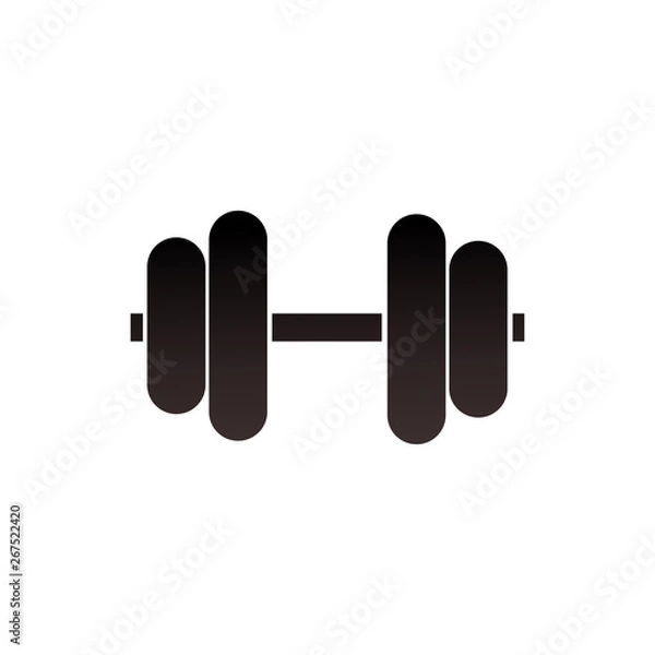 Obraz Weight, lift vector icon. 