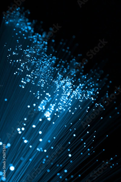 Fototapeta blue fiber ii