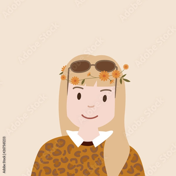 Obraz Blumenmaedchen