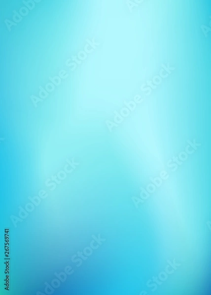 Obraz Blurred abstract blue, teal, aqua background.