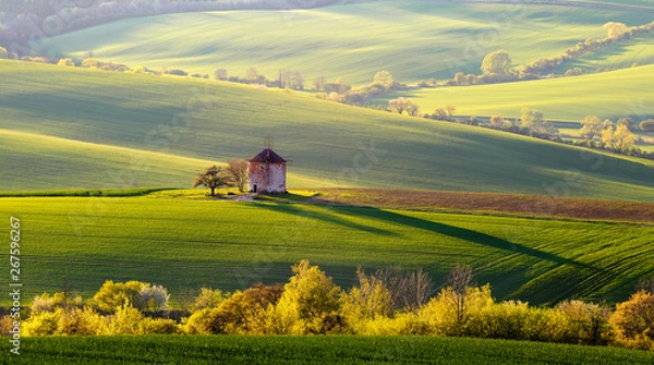 Obraz Sunset in Moravian Tuscany