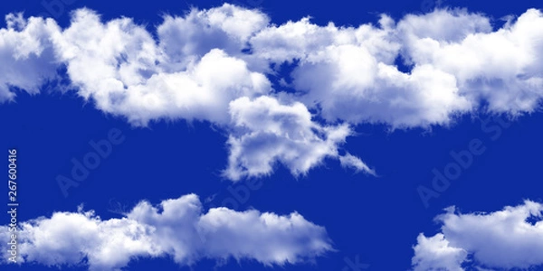 Obraz The vast blue sky and clouds sky background