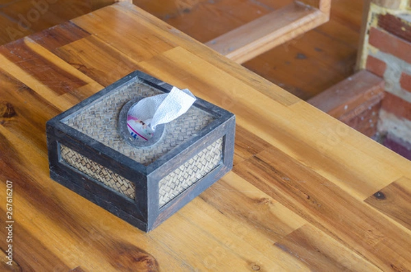 Fototapeta box with tools