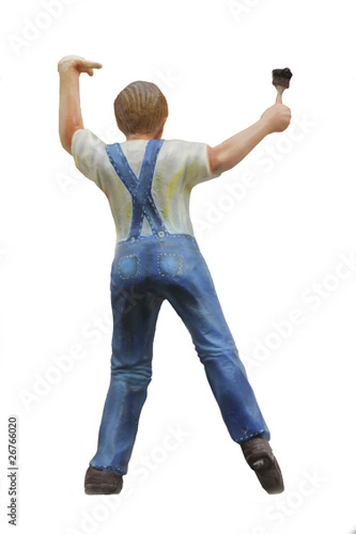 Obraz Muñeco pintor