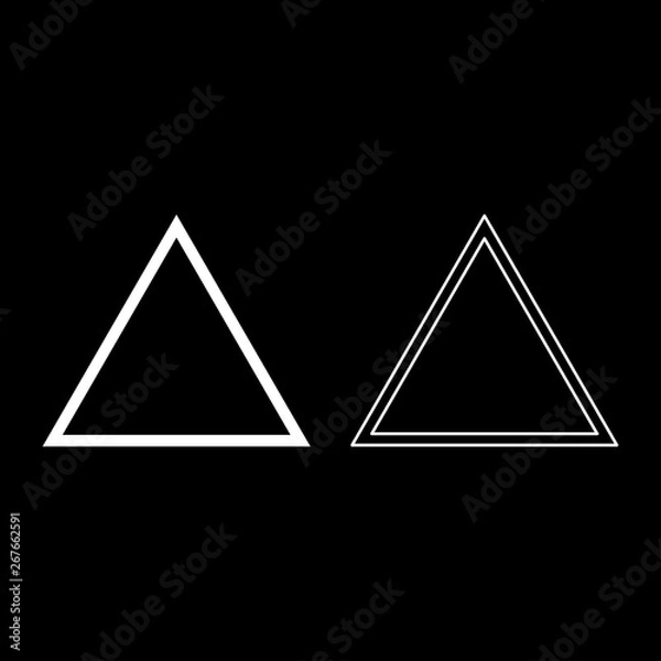 Fototapeta Allowed whiten Can bleached Clothes care symbols Washing concept Laundry sign icon outline set white color vector illustration flat style image