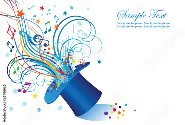 Obraz Cylinder-hat02