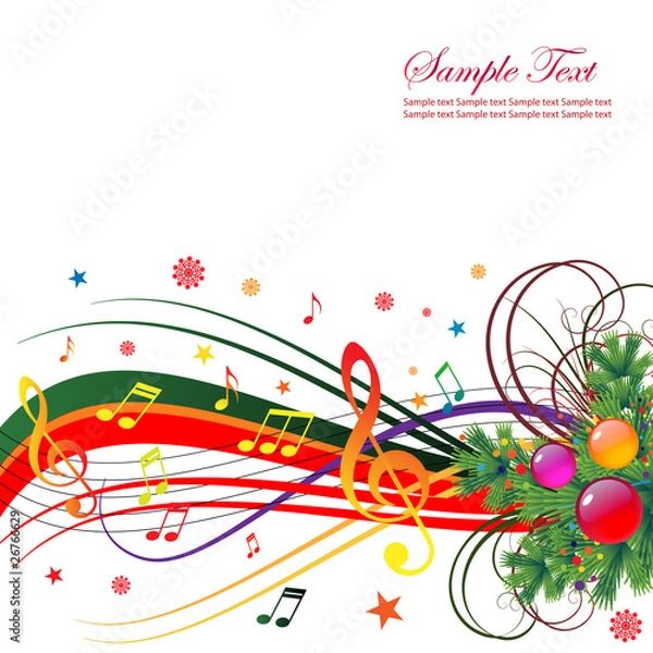 Obraz Musik-christmas