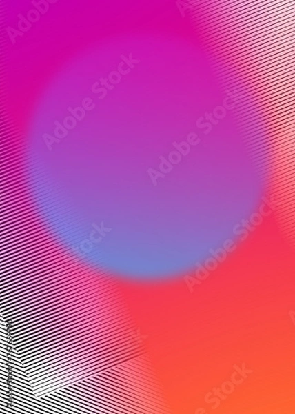 Obraz Colorful abstract digital collage. Extra large cover design.