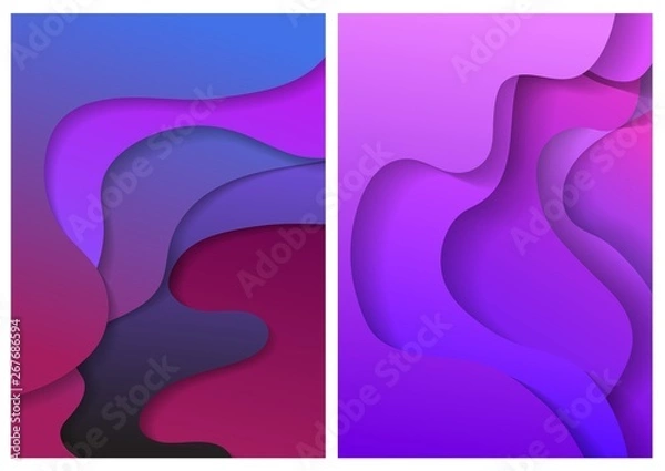 Fototapeta Abstract background from geometrical figures. Vector illustration
