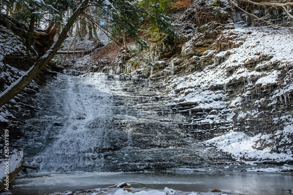 Obraz Cucumber Falls Winter