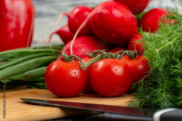 Obraz Fresh and raw vegetables