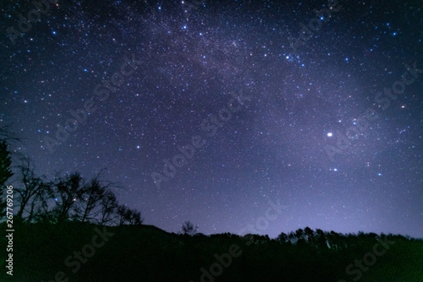Fototapeta 阿智村　星空