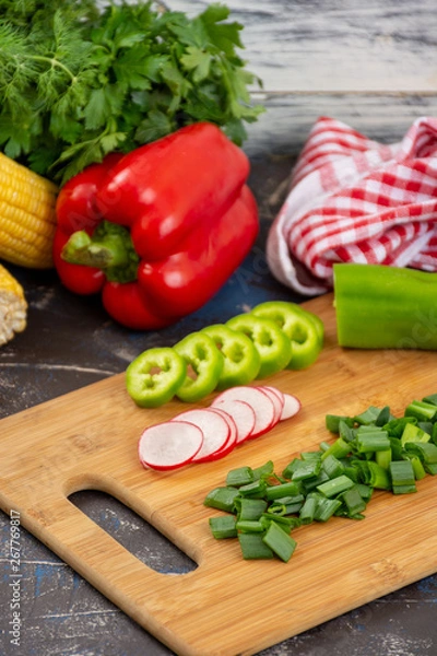 Obraz Fresh and raw vegetables